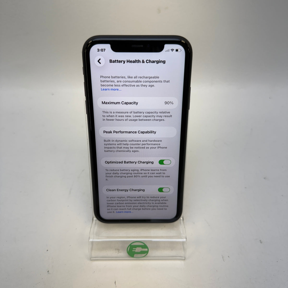Factory Unlocked Apple iPhone 11 128GB Black MWKU2LL/A