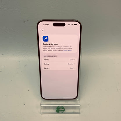 Factory Unlocked Apple iPhone 15 Pro Max 256GB Natural Titanium MU683LL/A