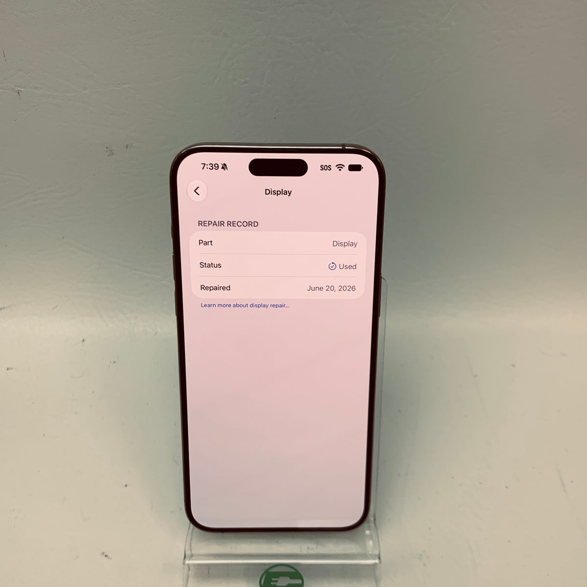 Factory Unlocked Apple iPhone 15 Pro Max 256GB Natural Titanium MU683LL/A