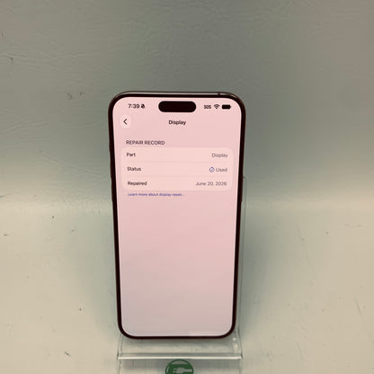 Factory Unlocked Apple iPhone 15 Pro Max 256GB Natural Titanium MU683LL/A