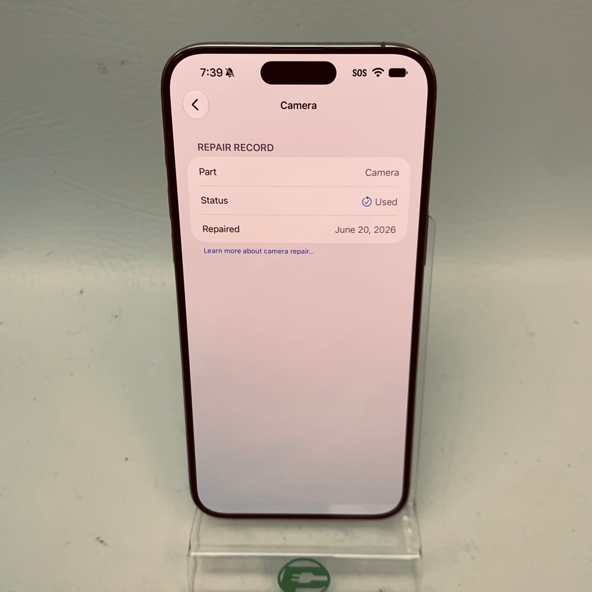 Factory Unlocked Apple iPhone 15 Pro Max 256GB Natural Titanium MU683LL/A