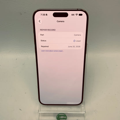 Factory Unlocked Apple iPhone 15 Pro Max 256GB Natural Titanium MU683LL/A