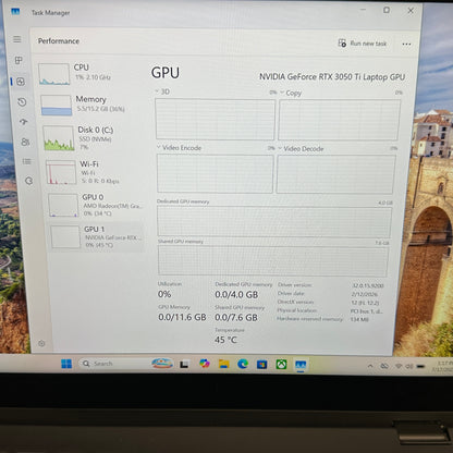 Asus ROG Flow X13 GV301RE 13.4 Ryzen 9 6900HS 3.3GHz 16GB RAM 1TB SSD GeForce 