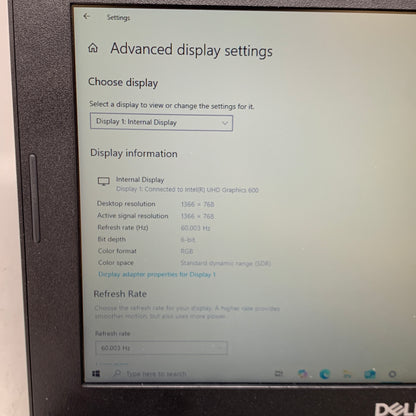 Dell Latitude 3190 Celeron N4120 1.1GHz 4GB RAM 60GB SD