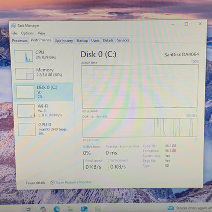 Dell Latitude 3190 Celeron N4120 1.1GHz 4GB RAM 60GB SD