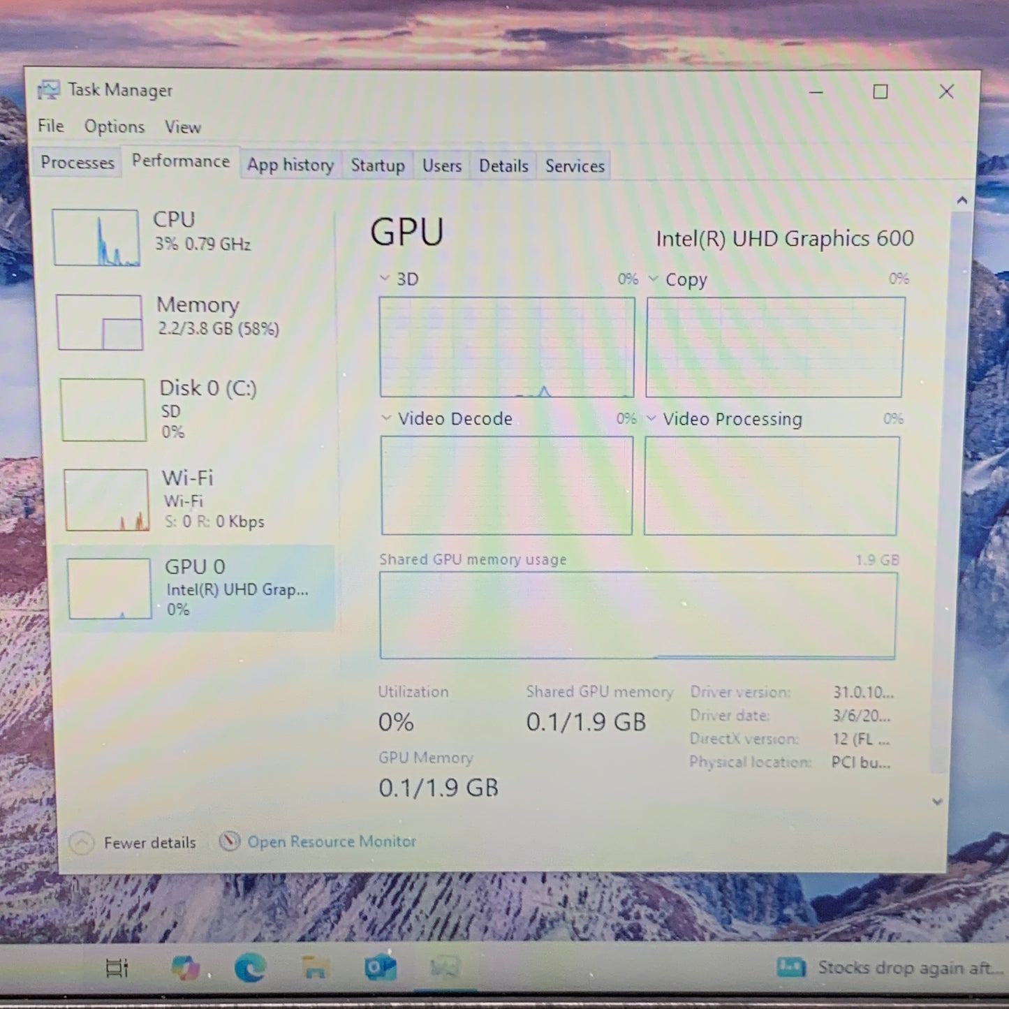 Dell Latitude 3190 Celeron N4120 1.1GHz 4GB RAM 60GB SD