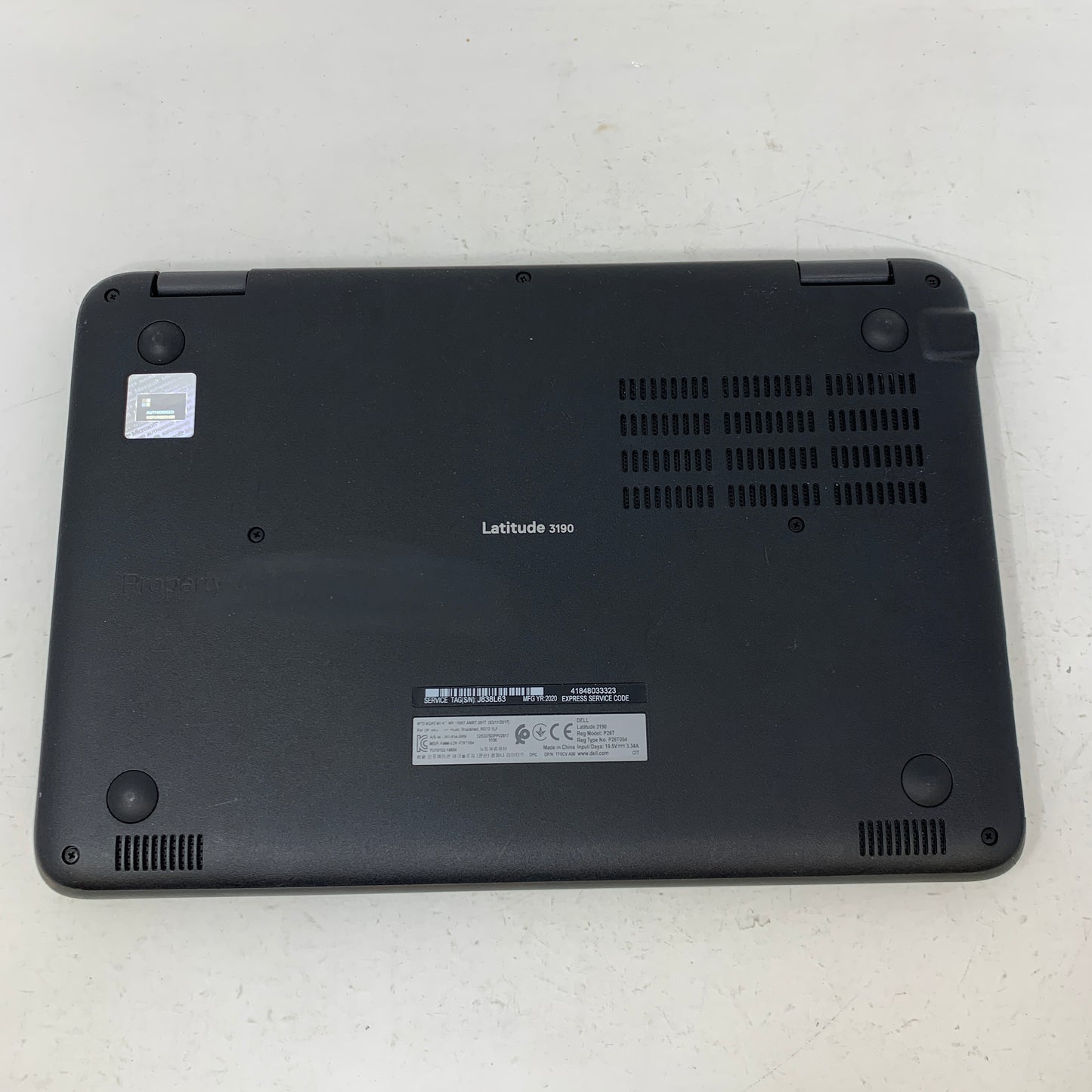 Dell Latitude 3190 Celeron N4120 1.1GHz 4GB RAM 60GB SD