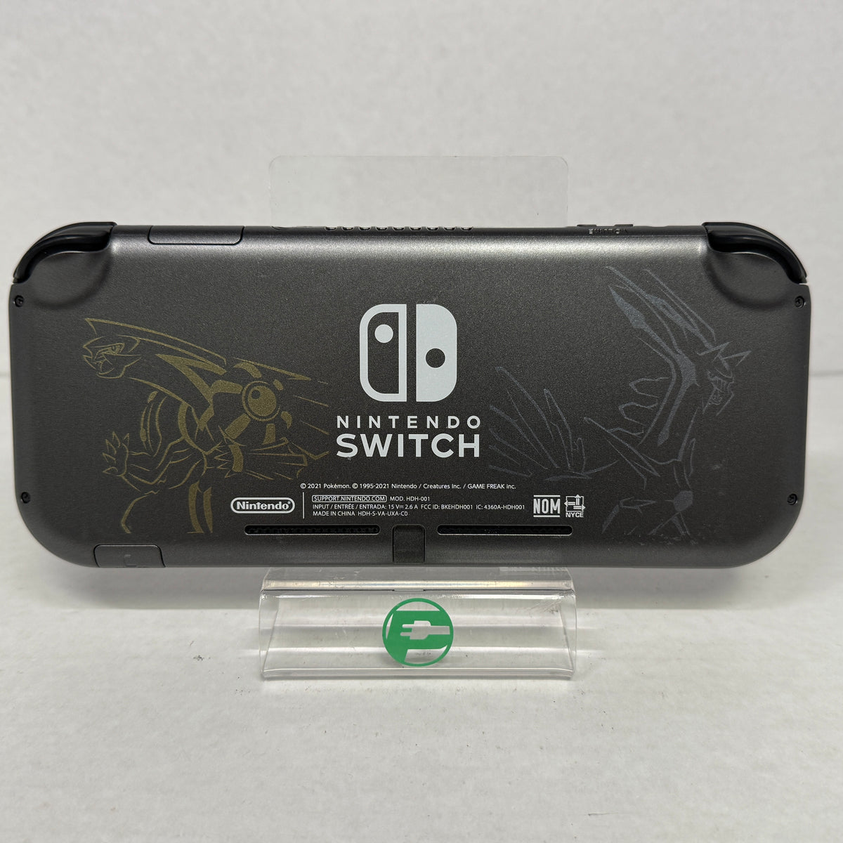 Nintendo Switch Lite Dialga & Palkia  Metallic Gray HDH-001