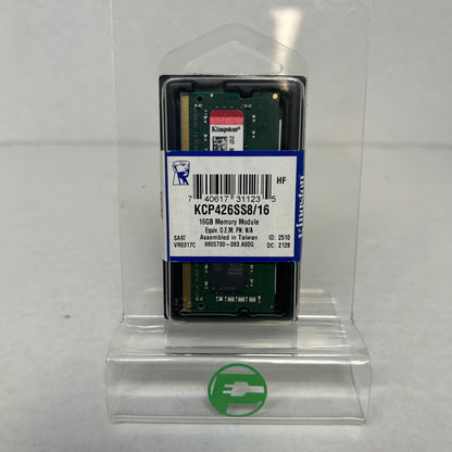 New Kingston KCP432SD8/16 16GB (1x16GB) RAM DDR4 3200MHz