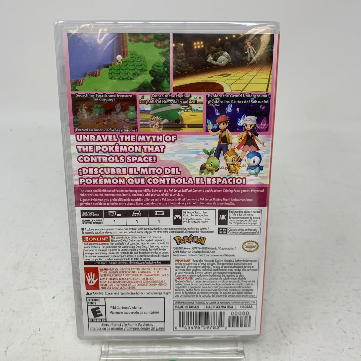 New Pokemon Shining Pearl (Nintendo Switch, 2021)