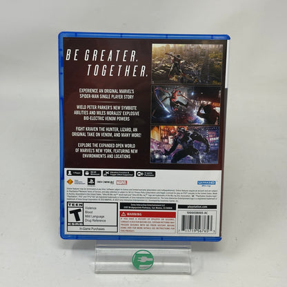 Marvel Spider-Man 2 (Sony PlayStation 5 PS5, 2023)