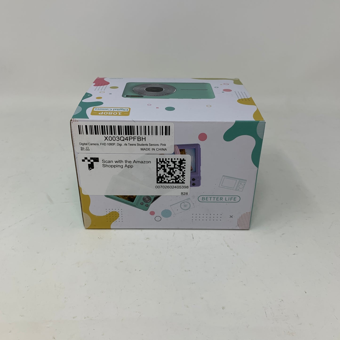 Better Life DC403 1080P 44.0MP Digital Camera Pink