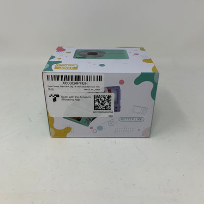 Better Life DC403 1080P 44.0MP Digital Camera Pink