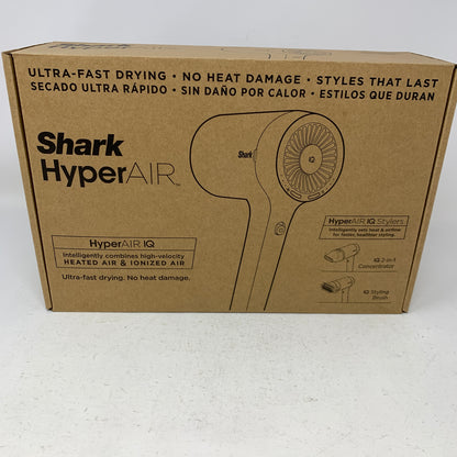Shark HD112BRN HyperAir Hair Dryer with IQ 2-in-1 Concentrator & Styling Brush