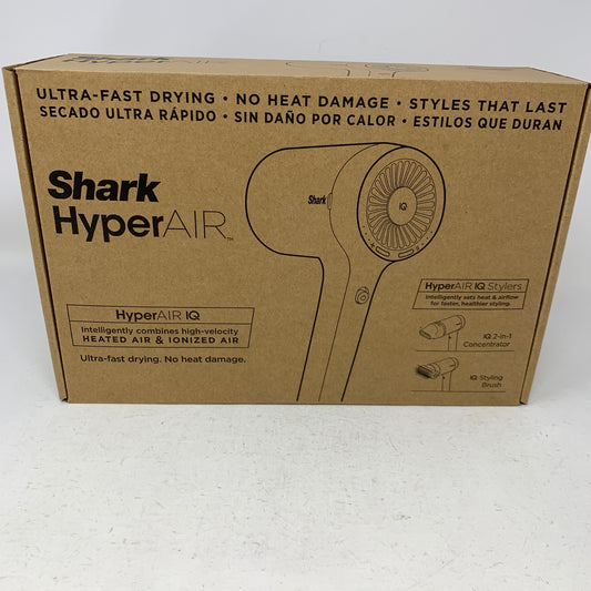 Shark HD112BRN HyperAir Hair Dryer with IQ 2-in-1 Concentrator & Styling Brush