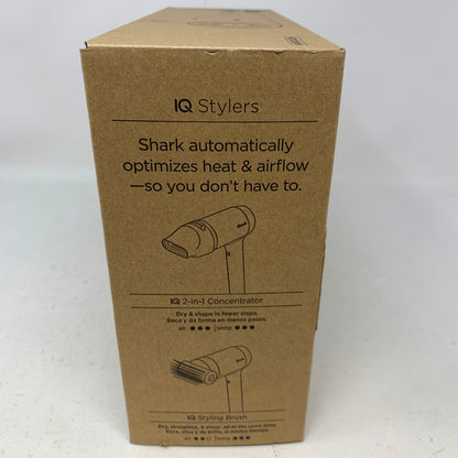 Shark HD112BRN HyperAir Hair Dryer with IQ 2-in-1 Concentrator & Styling Brush