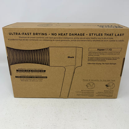 Shark HD112BRN HyperAir Hair Dryer with IQ 2-in-1 Concentrator & Styling Brush