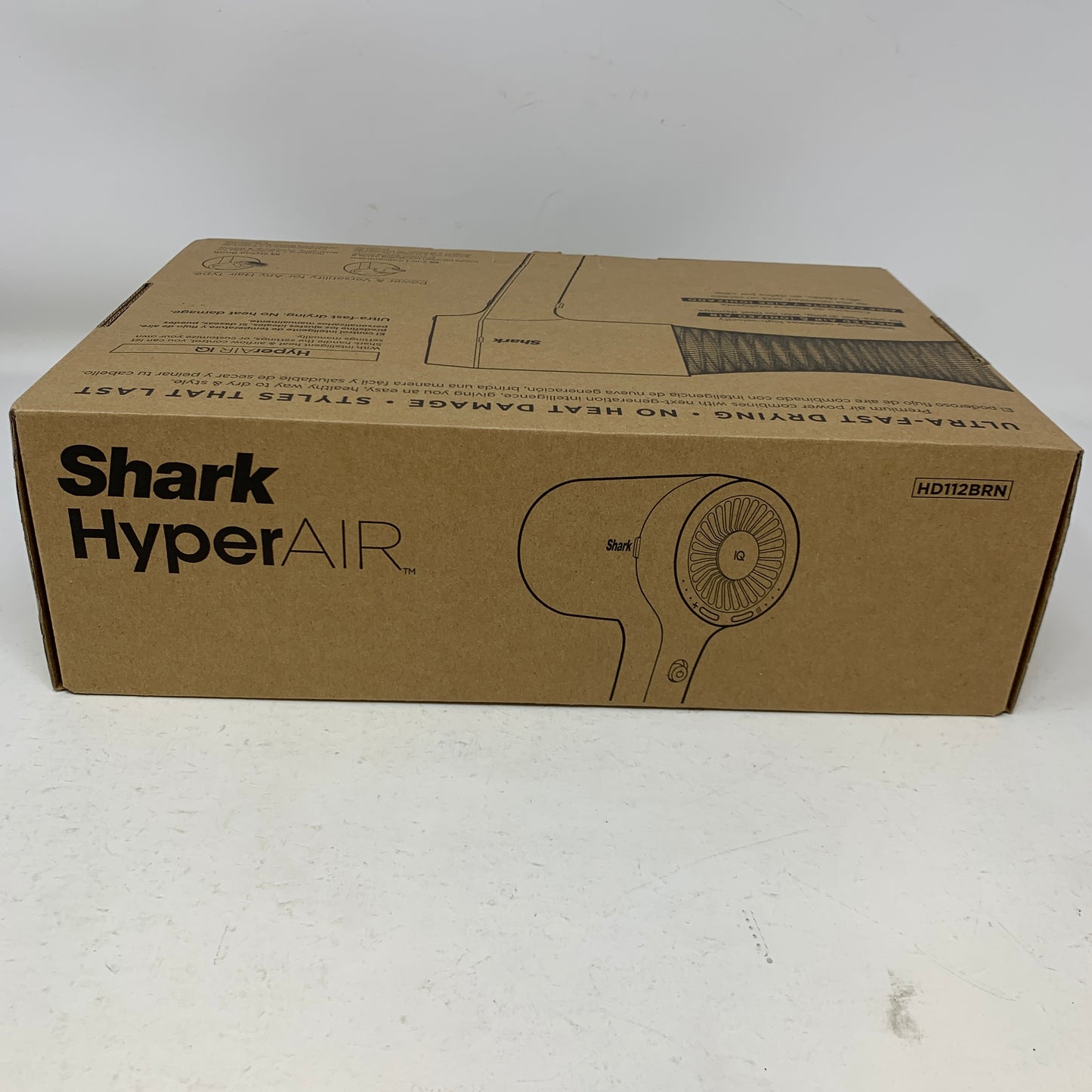 Shark HD112BRN HyperAir Hair Dryer with IQ 2-in-1 Concentrator & Styling Brush