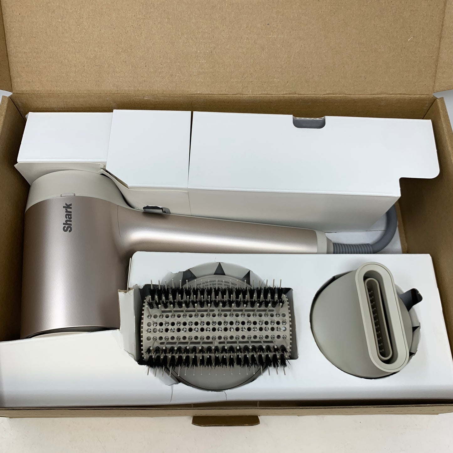 Shark HD112BRN HyperAir Hair Dryer with IQ 2-in-1 Concentrator & Styling Brush