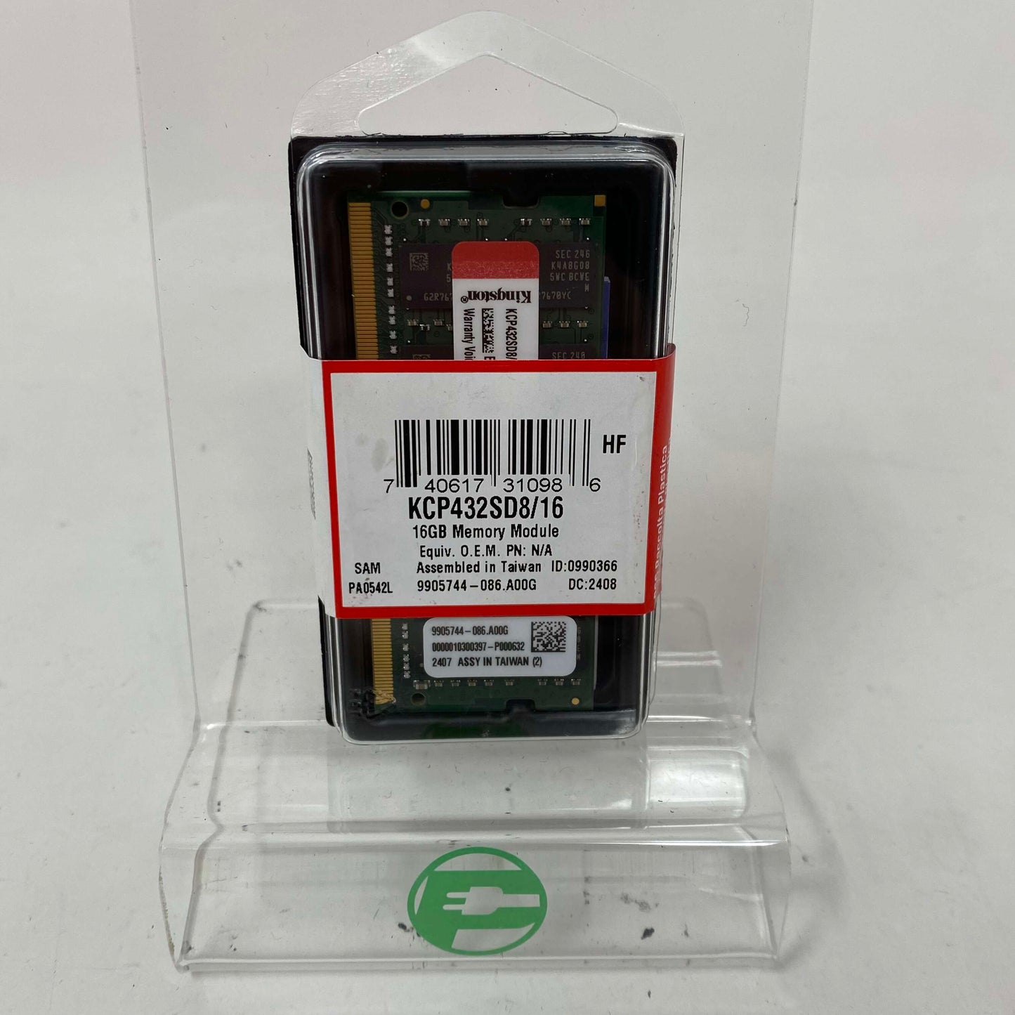 New Kingston KCP432SD8/16 16GB (1x16GB) RAM DDR4 3200MHz