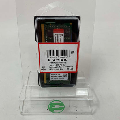 New Kingston KCP432SD8/16 16GB (1x16GB) RAM DDR4 3200MHz