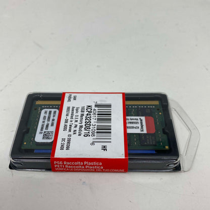 New Kingston KCP432SD8/16 16GB (1x16GB) RAM DDR4 3200MHz