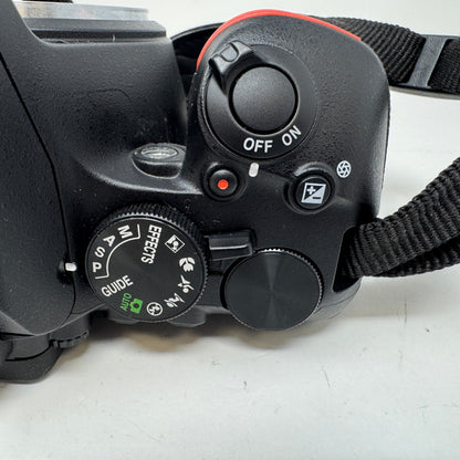 Nikon D3500 DSLR Camera Body Black 24.2MP Full HD Digital Camera