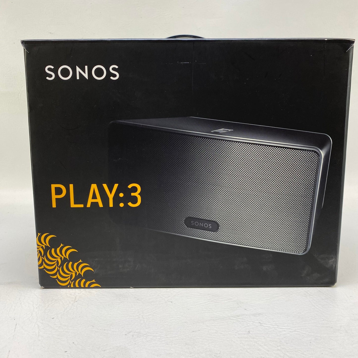 New Sonos Play:3 Portable Wireless Speaker Black PLAY3US1BLK