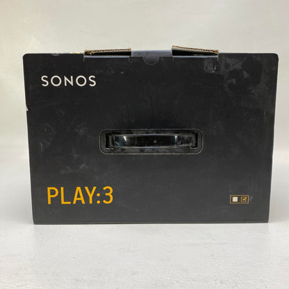 New Sonos Play:3 Portable Wireless Speaker Black PLAY3US1BLK