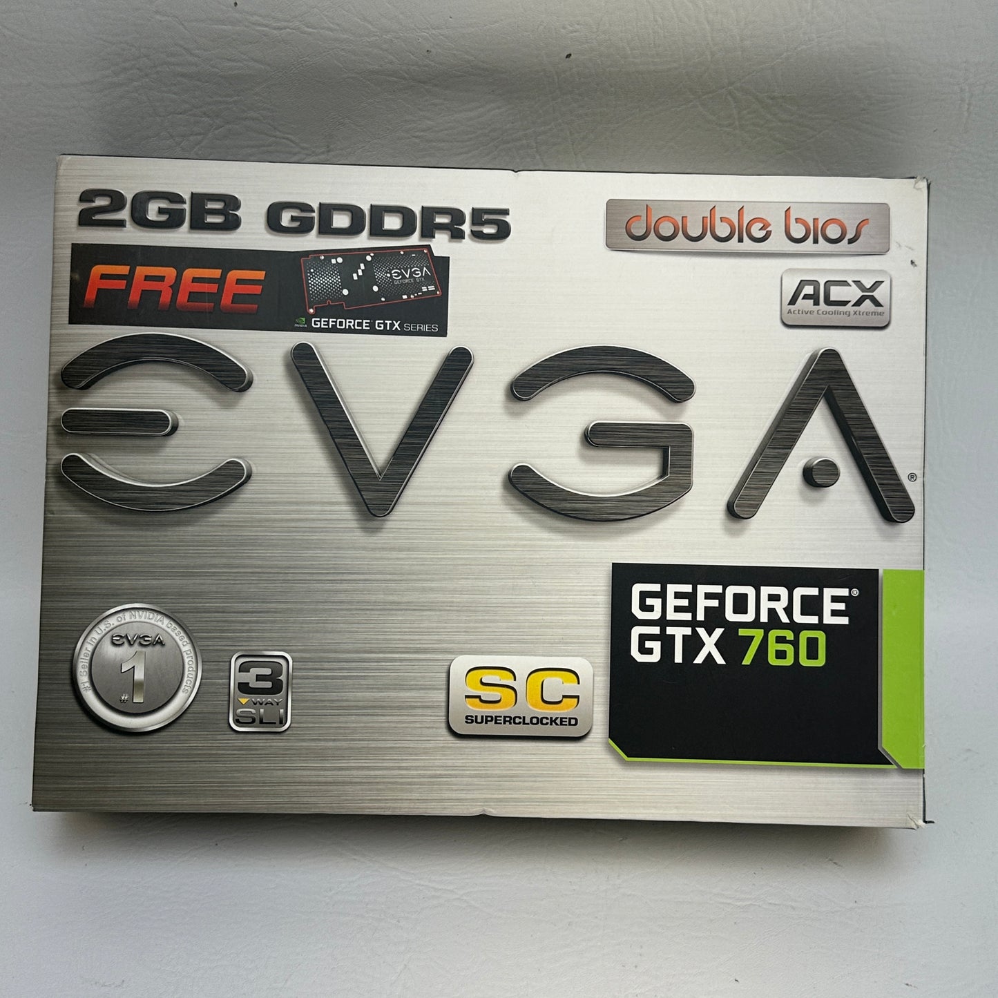 EVGA GeForce GTX 760 2GB GDDR5 Graphics Card 02G-P4-3765-KR