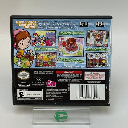 Cooking Mama 3 Shop & Chop Nintendo DS Game 2009 Complete CIB Tested