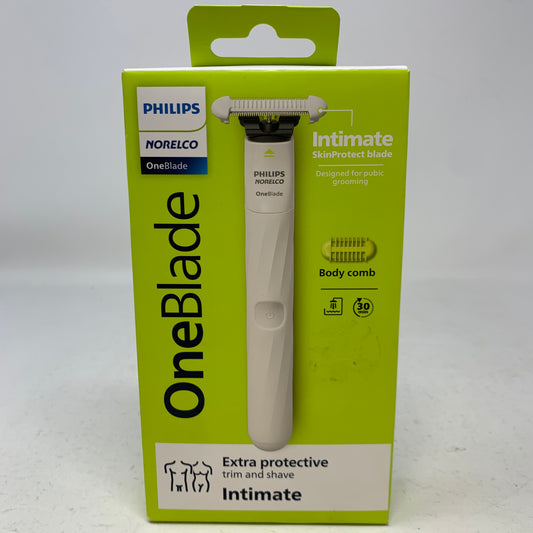 New Philips Norelco OneBlade Personal Body Groomer & Trimmer QP1924/70