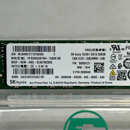 SK Hynix 2280mm SC401 256GB SATA III 6Gbps SSD HFS256G39TNH-73A0A