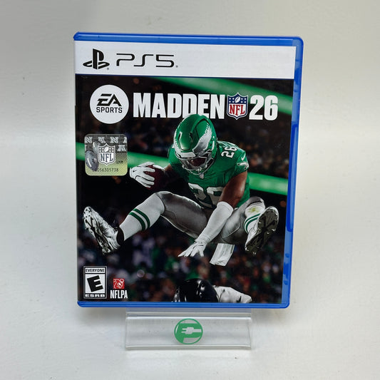 Madden NFL 26 CIB Sony PlayStation 5 PS5 2025 Complete In Box Video Game