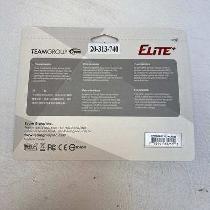 New TeamGroup Elite 8GB (1x8GB) RAM DDR4 2133MHz TPRD48G2133HC1501