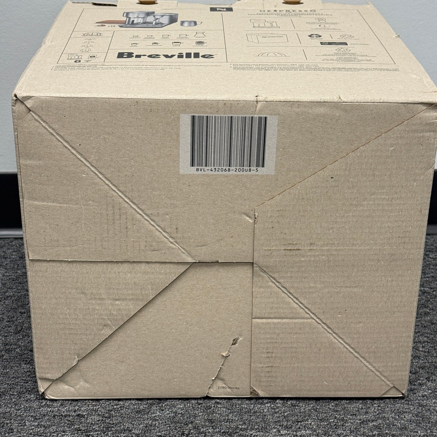 New Nespresso Vertuo Creatista by Breville BVE850BSS Stainless Steel Coffee Maker