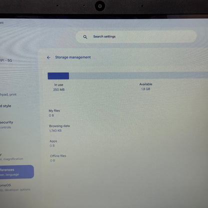 Asus Chromebook CX1400CK Celeron N4500 1.1GHz 4GB RAM 32GB eMMC