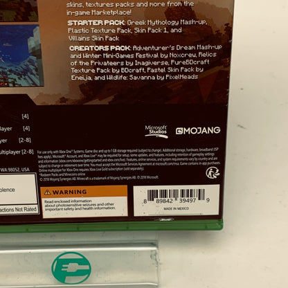 Minecraft Master Collection (Microsoft Xbox One, 2018)