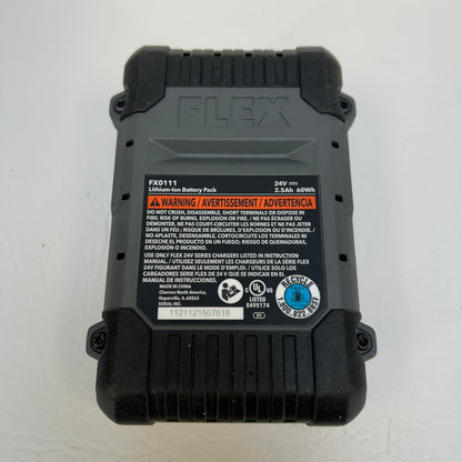 Flex FX0111 24V Lithium-Ion Battery Pack Gray