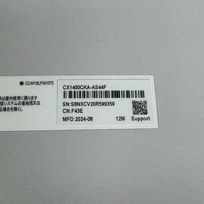 Asus Chromebook CX1400CK Celeron N4500 1.1GHz 4GB RAM 32GB eMMC
