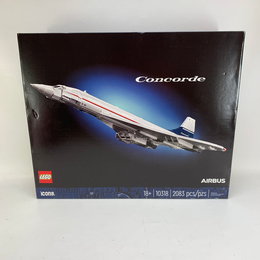 New Lego Icons Concorde Model Plane Building Set  10318