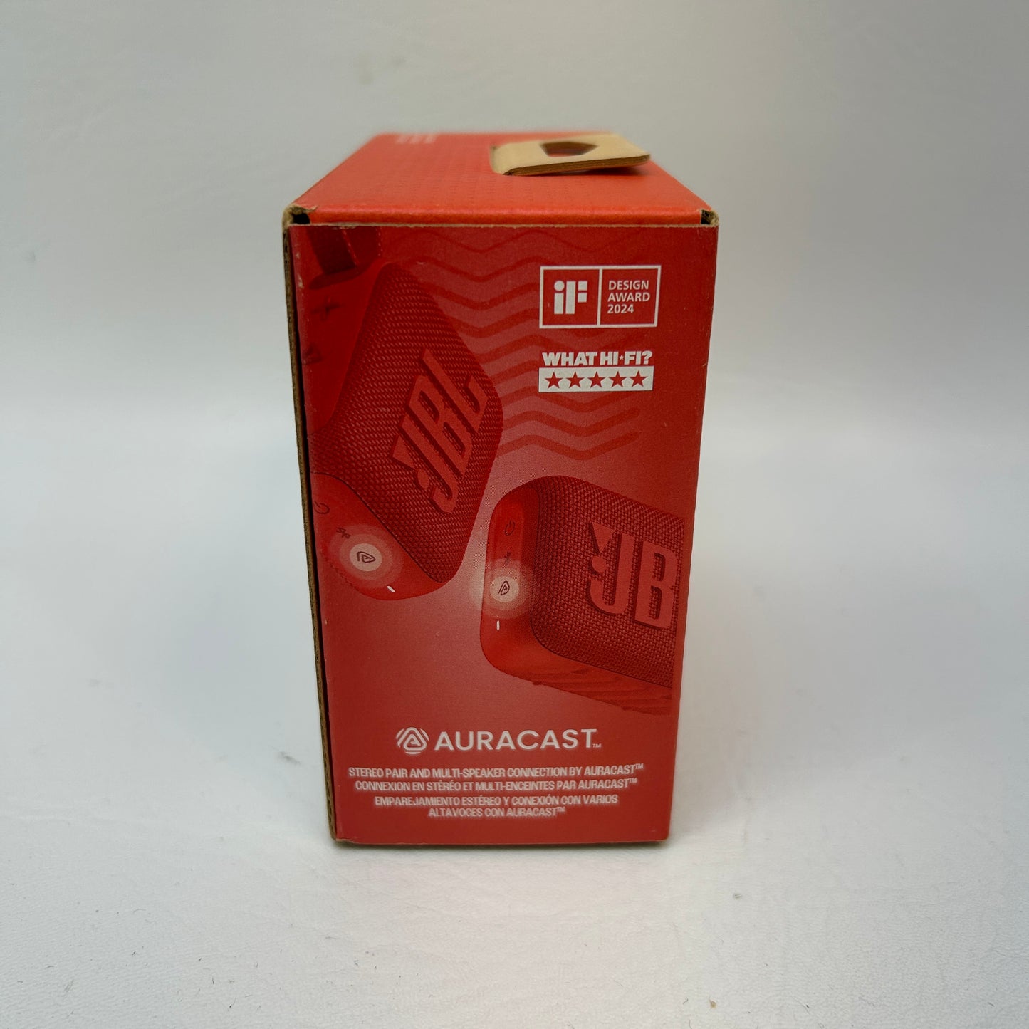 New JBL Go 4 Portable Wireless Bluetooth Speaker Red JBLGO4REDAM