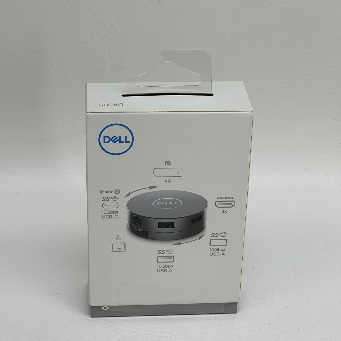 New Dell DA305 6MC1K 6-in-1 USB-C Multiport Adapter HDMI VGA Ethernet USB-C 