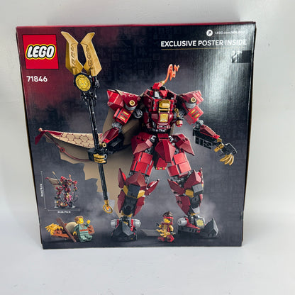 New LEGO 71846 Ninjago Legends The Fire Knight Mech Set 996 pcs 14+