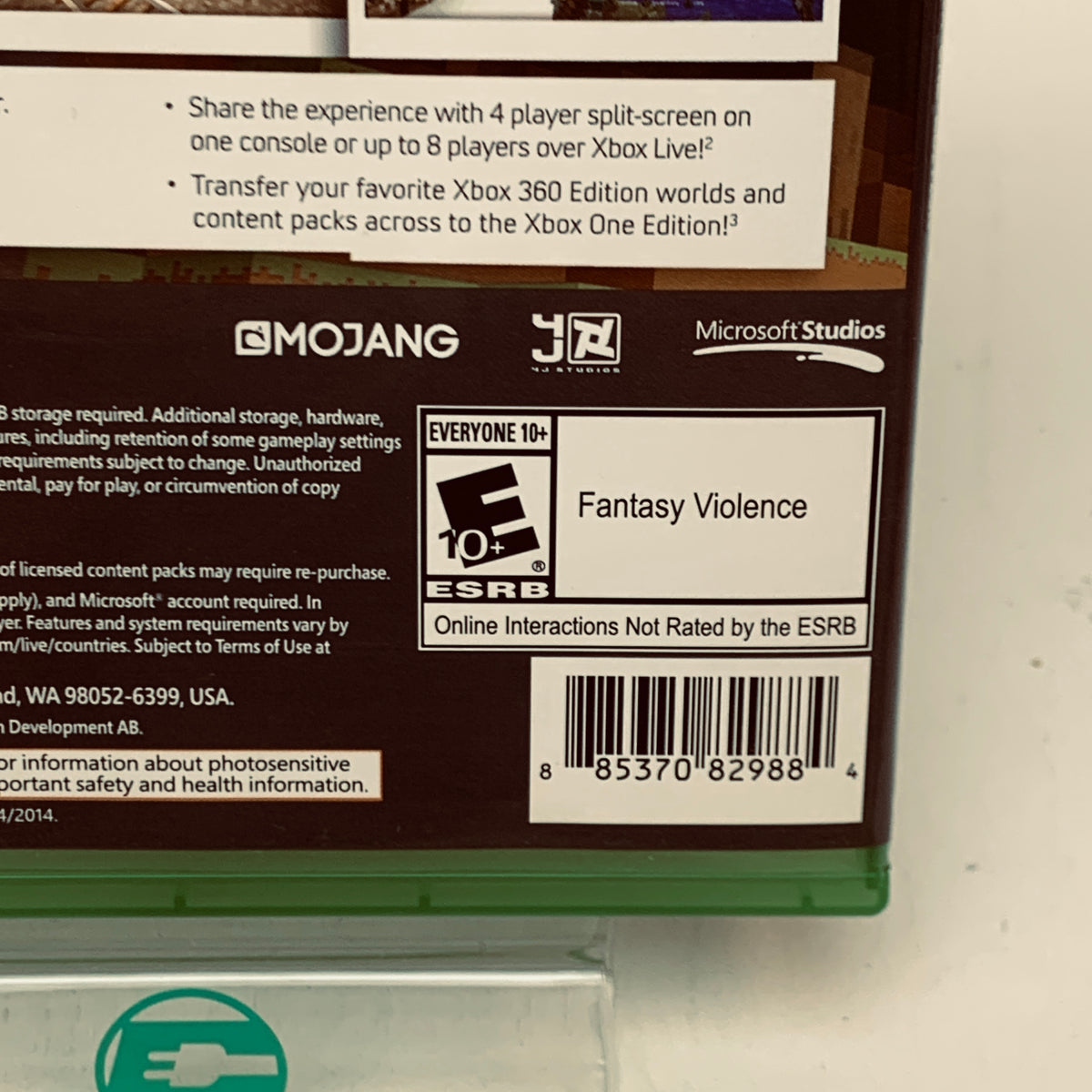 Minecraft [Xbox One Edition] (Microsoft Xbox One, 2014)