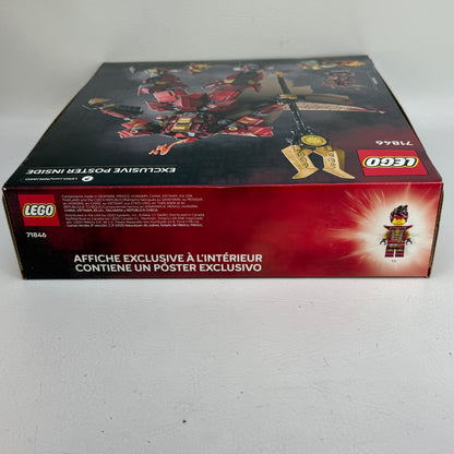 New LEGO 71846 Ninjago Legends The Fire Knight Mech Set 996 pcs 14+