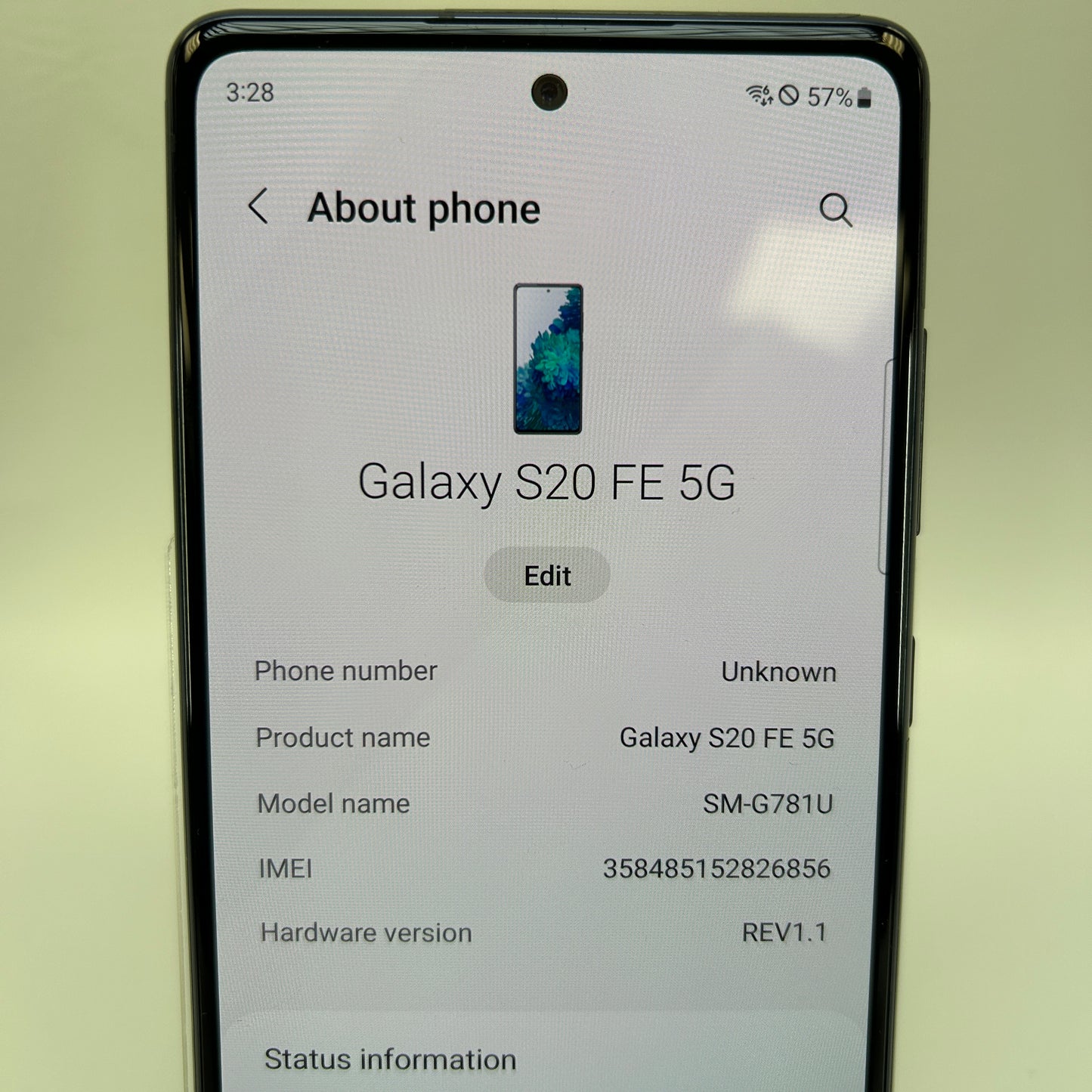 Unlocked Samsung Galaxy S20 FE 5G 6GB RAM 128GB SM-G781U Navy