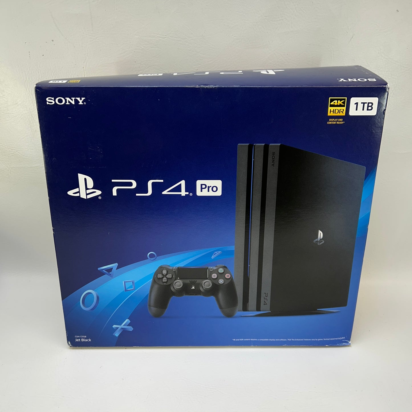 Sony PlayStation 4 Pro PS4 1TB Black Console Gaming System CUH-7215B