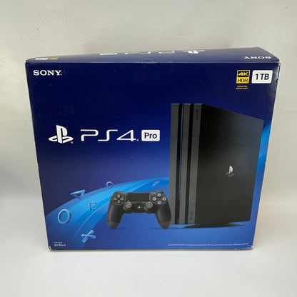 Sony PlayStation 4 Pro PS4 1TB Black Console Gaming System CUH-7215B