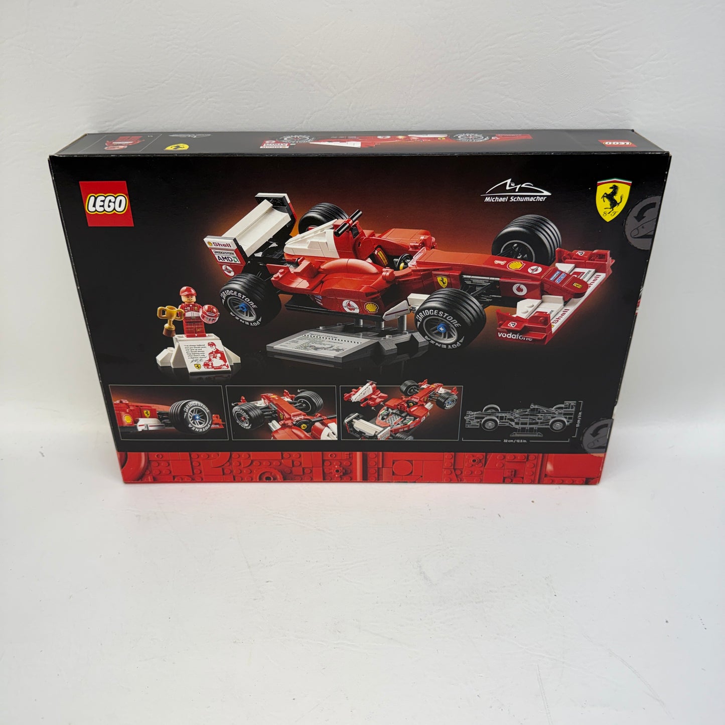 New Lego Ferrari F2004 & Michael Schumacher  Building Set for Adults 11375